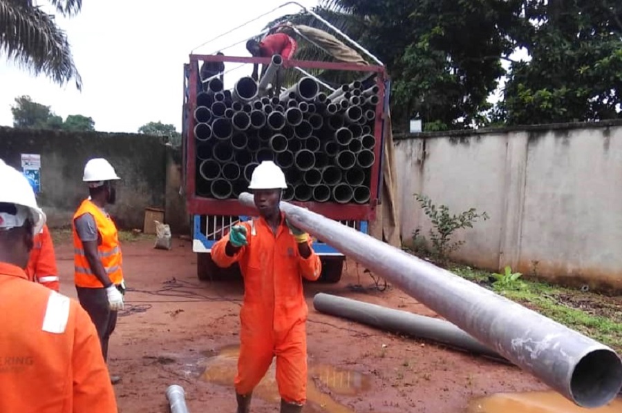 uPVC Pipeline in Delta State